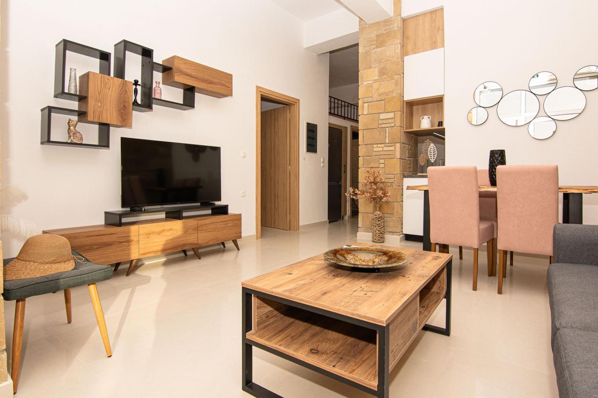 Rikanthos Stone Sea View ιι Appartement *